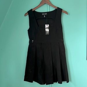 COPY - Current Mood pinafore pleated dress